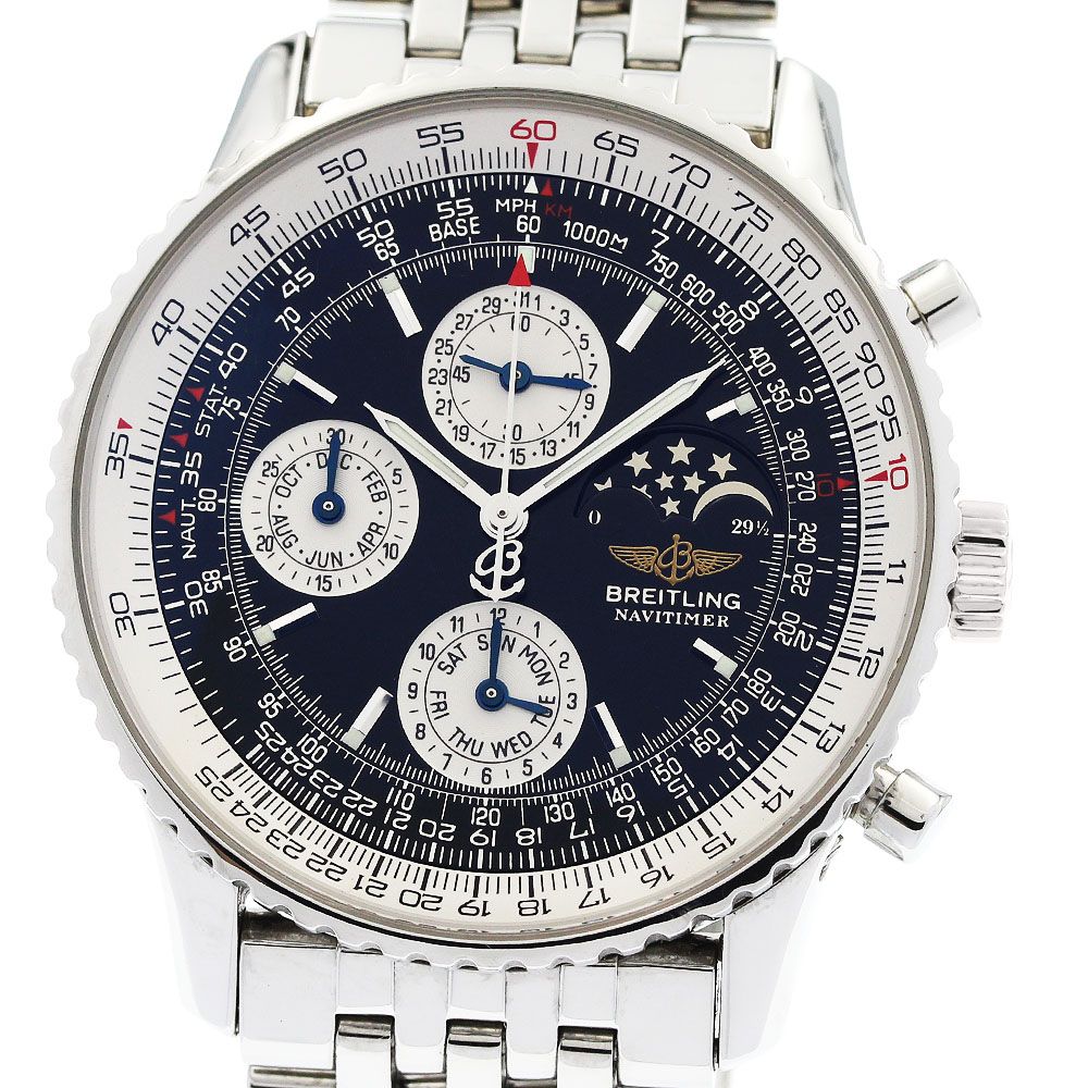 ブライトリング BREITLING A19322 ナビタイマー 1461 ムーンフェイズ 日本限定300本 自動巻き メンズ _966638 360,945円