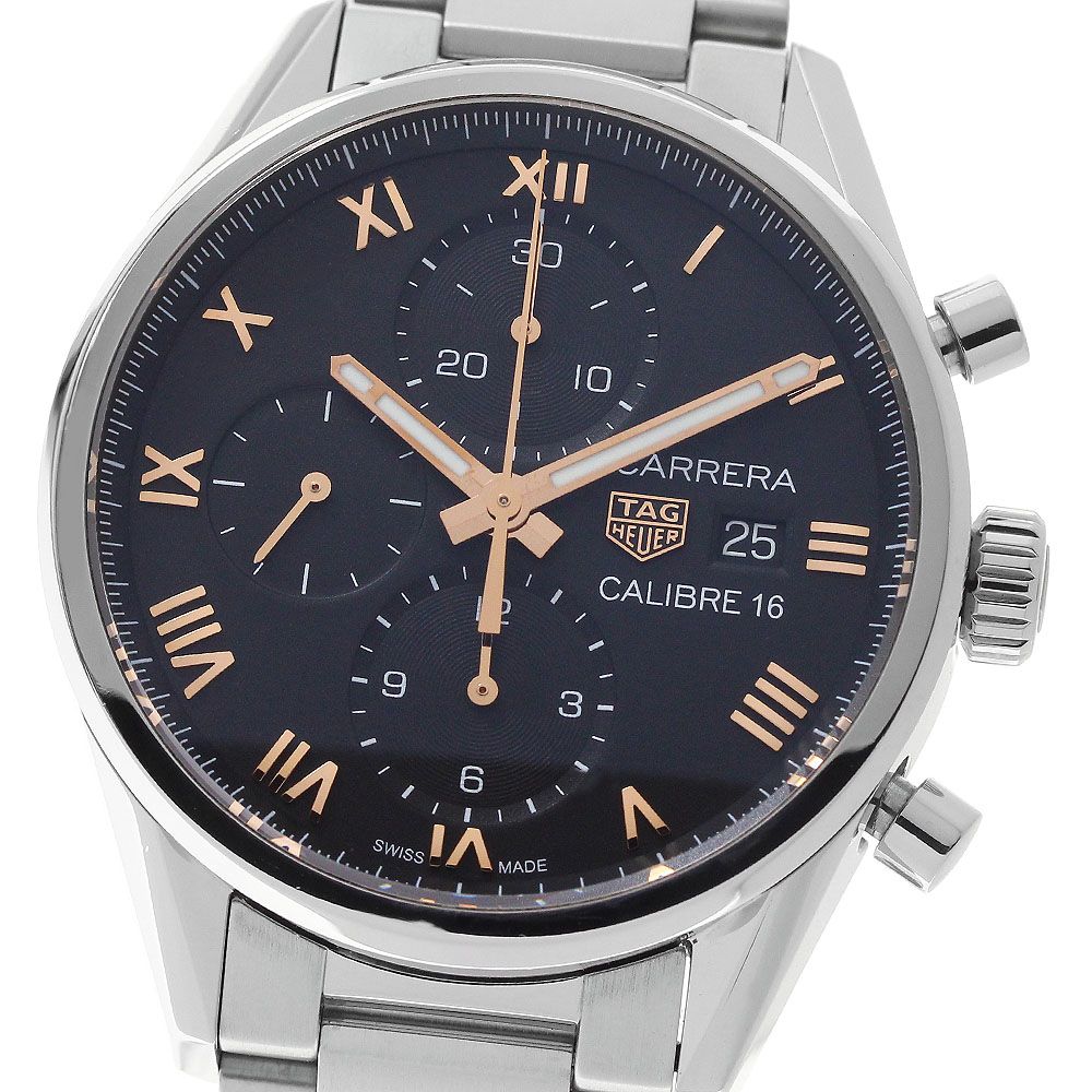 タグホイヤー TAG HEUER CBK2113.BA0715 カレラ キャリバー16 日本限定400本 自動巻き メンズ 箱・保証書付き_959721