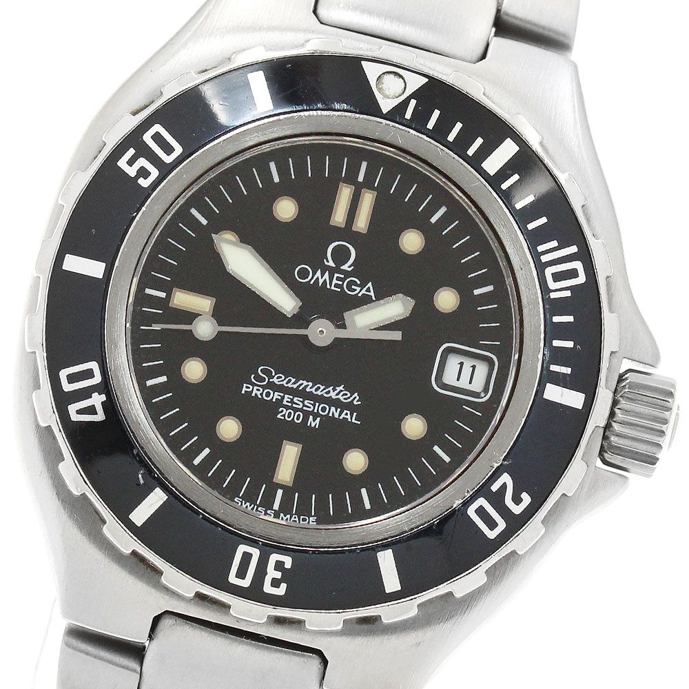 オメガ OMEGA シーマスター200ｍ デイト クォーツ レディース _966192