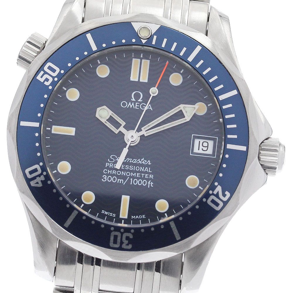 オメガ OMEGA 2551.80 シーマスター ダイバー 300M デイト 自動巻き ボーイズ _965961
