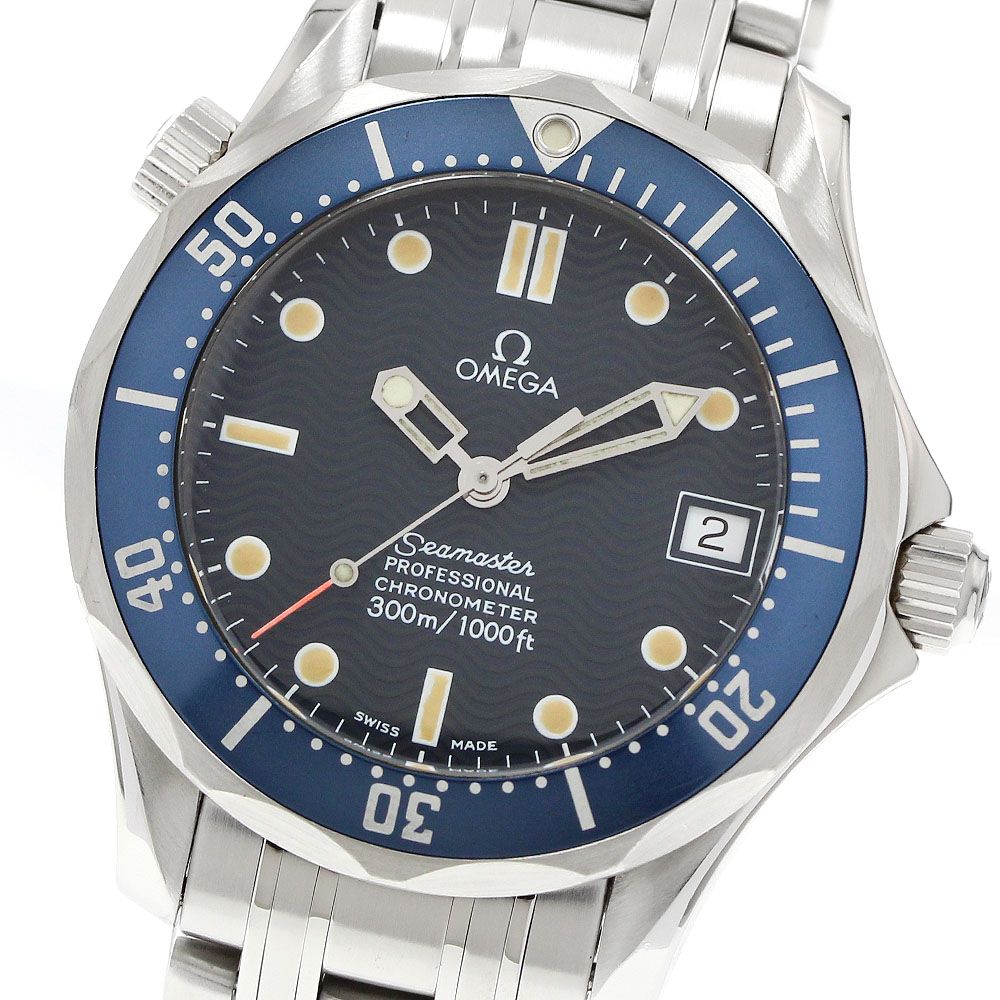 オメガ OMEGA 2551.80 シーマスター ダイバー 300M デイト 自動巻き ボーイズ _956637