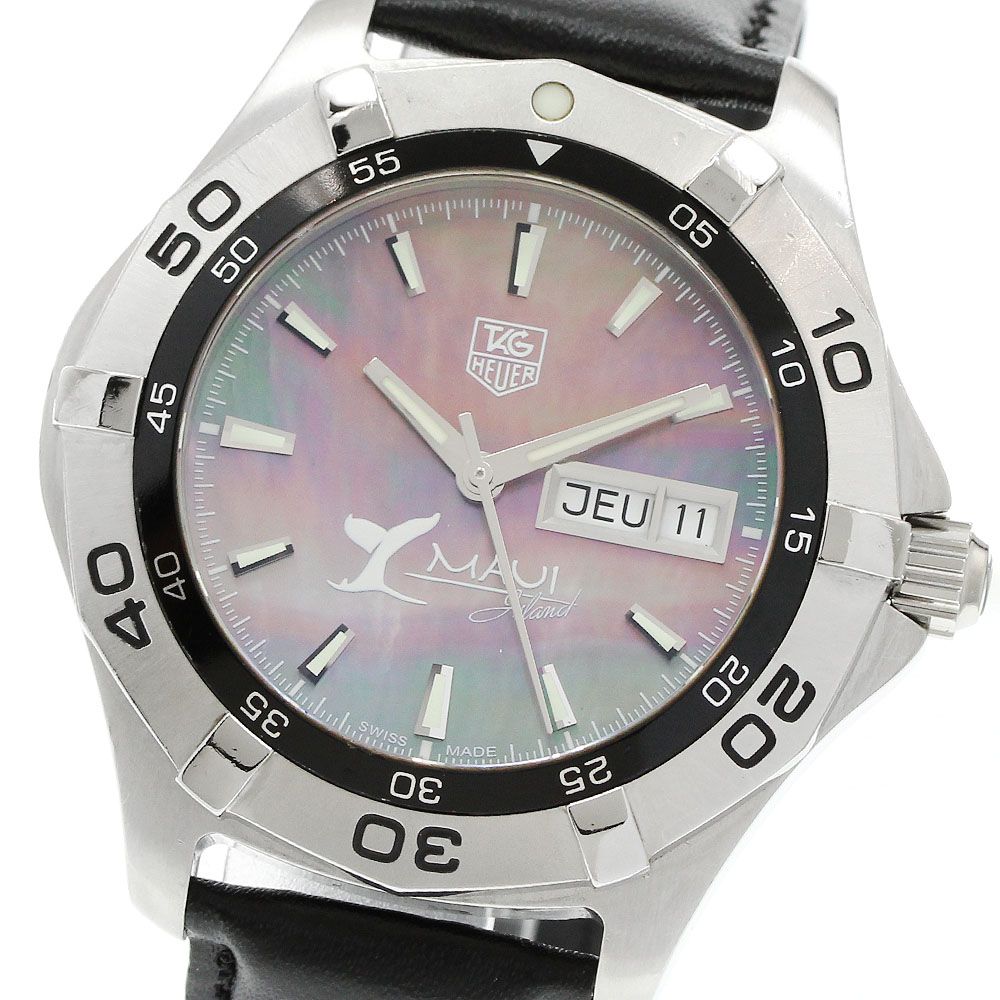 タグホイヤー TAG HEUER WAF2012 アクアレーサー マウイ デイデイト 自動巻き メンズ _956927 タグホイヤー TAG HEUER WAF2012 アクアレーサー マウイ デイデイト