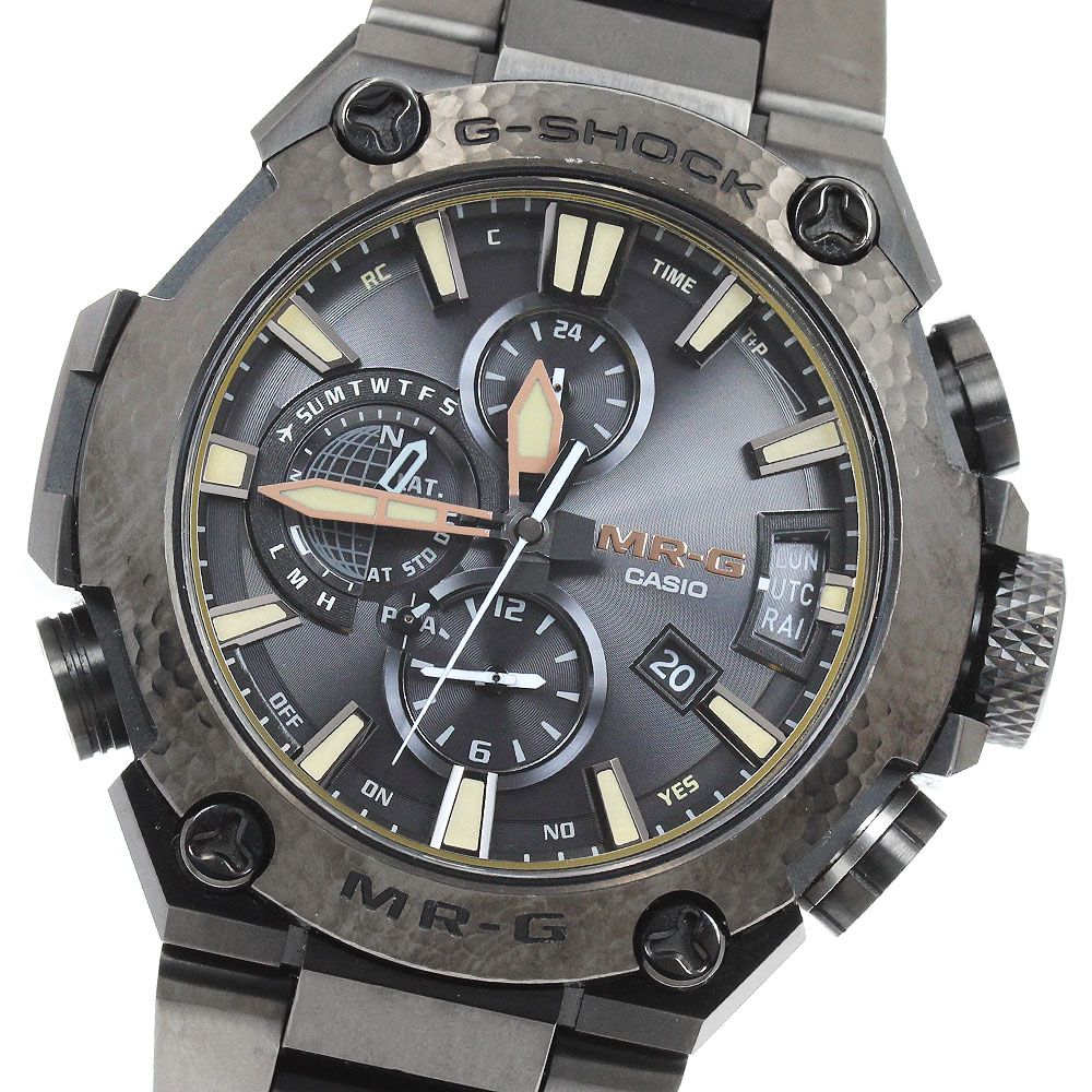 カシオ CASIO MRG-G2000HB-1AJR MR-G 鎚起（ついき） Bluetooth搭載 ソーラー電波 メンズ 美品 _965260