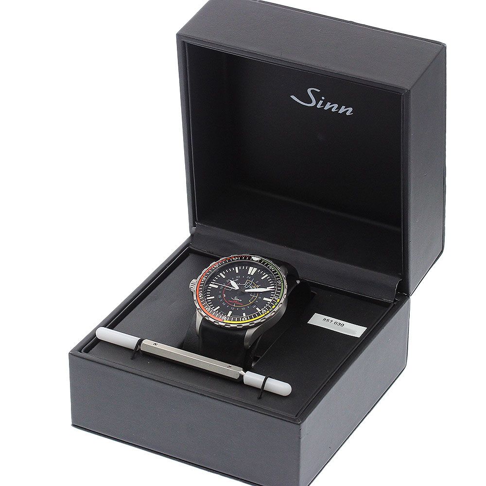 ジン Sinn 857 インストゥルメント ウォッチ デイト 自動巻き メンズ