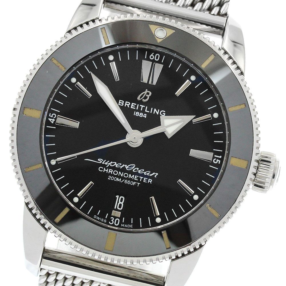 ブライトリング BREITLING AB2030 スーパーオーシャン ヘリテージ B20 デイト 自動巻き メンズ 良品 内箱・保証書付き_962900