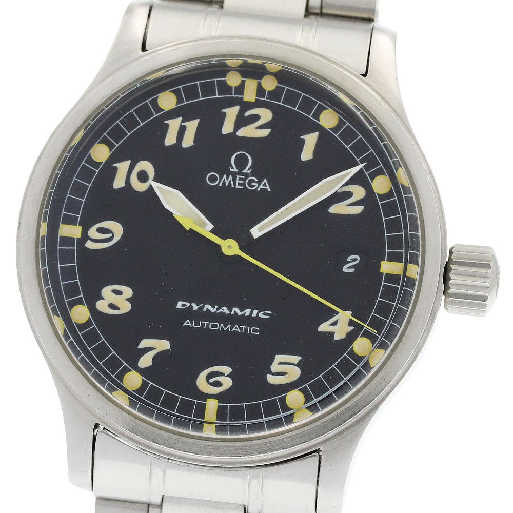 オメガ OMEGA 5200.50 ダイナミック デイト 自動巻き メンズ _959528