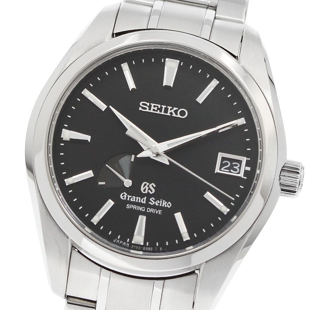 セイコー SEIKO SBGA041/9R65-0AE0 グランドセイコー パワーリザーブ デイト スプリングドライブ メンズ _961236