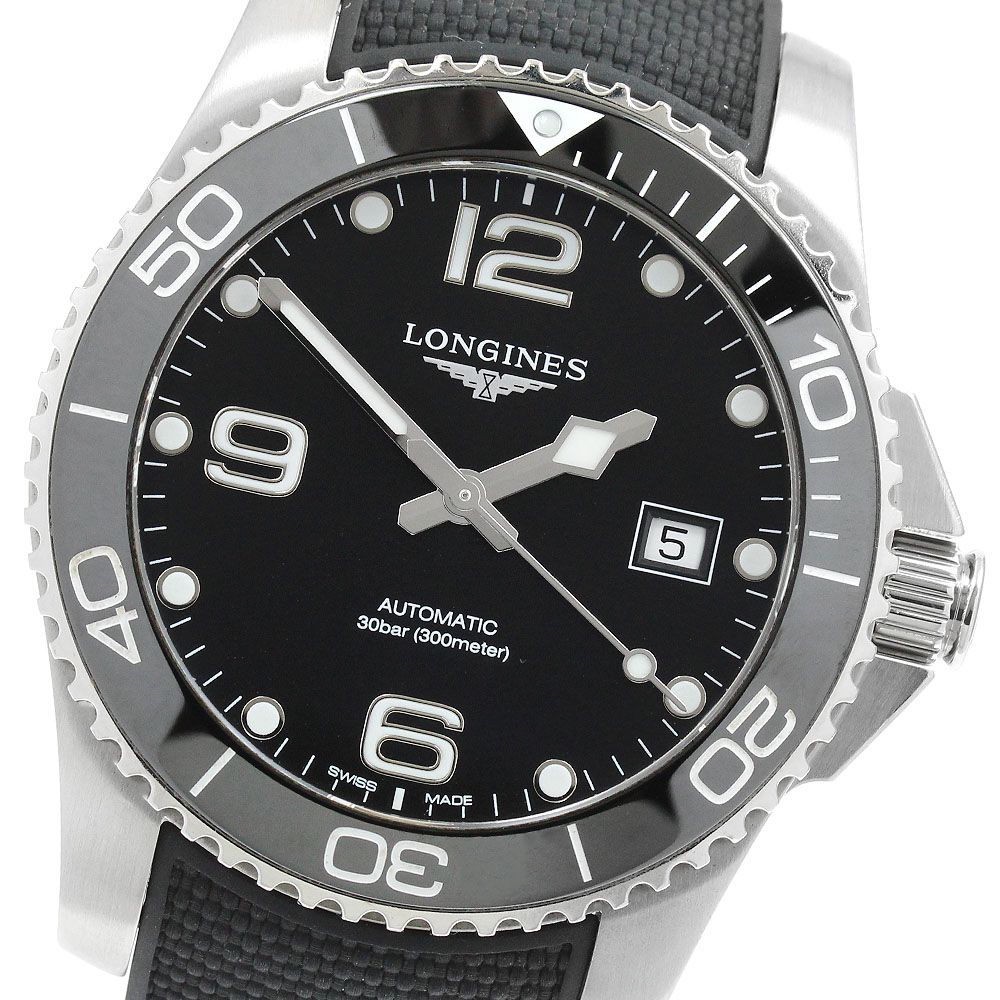 ロンジン LONGINES L3.781.4 ハイドロコンクエスト デイト 自動巻き メンズ 保証書付き_962535