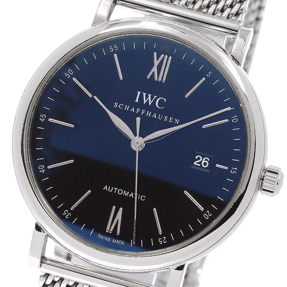 IWC IWC SCHAFFHAUSEN IW356506 ポートフィノ デイト 自動巻き メンズ _966507