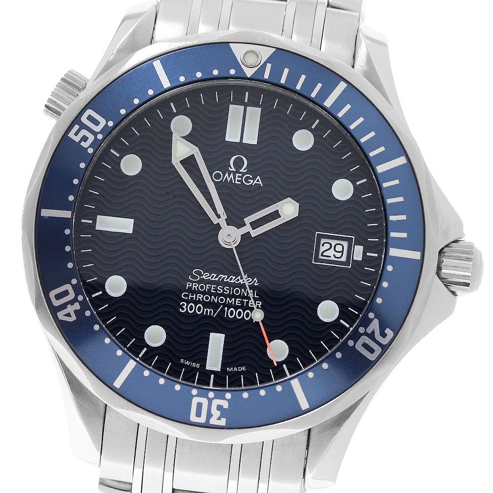 オメガ OMEGA 2531.80 シーマスター300 デイト 自動巻き メンズ 良品 _959544