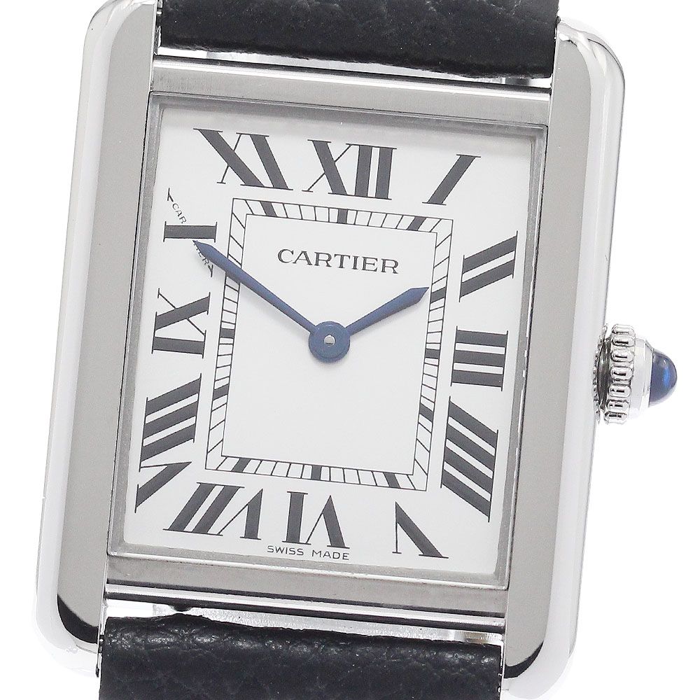 カルティエ CARTIER WSTA0030 タンクソロSM クォーツ レディース _966448
