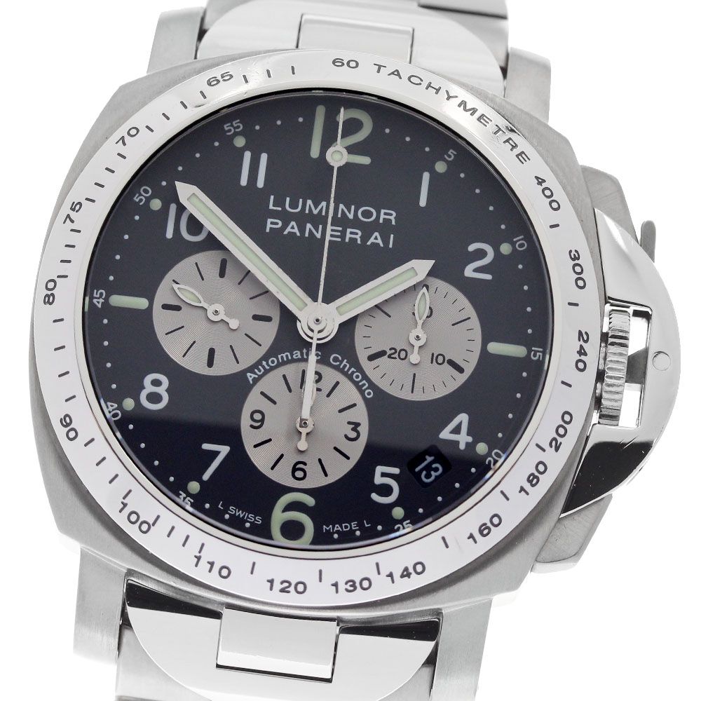 パネライ PANERAI PAM00122 ルミノール クロノグラフ デイト 自動巻き メンズ 箱・保証書付き_952117