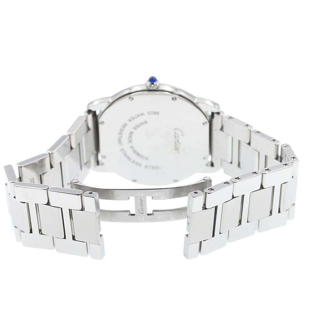 カルティエ CARTIER W6701005 ロンドソロ LM デイト クォーツ メンズ 良品 _960823 カルティエ CARTIER W6701005 ロンドソロ LM デイト クォーツ メンズ