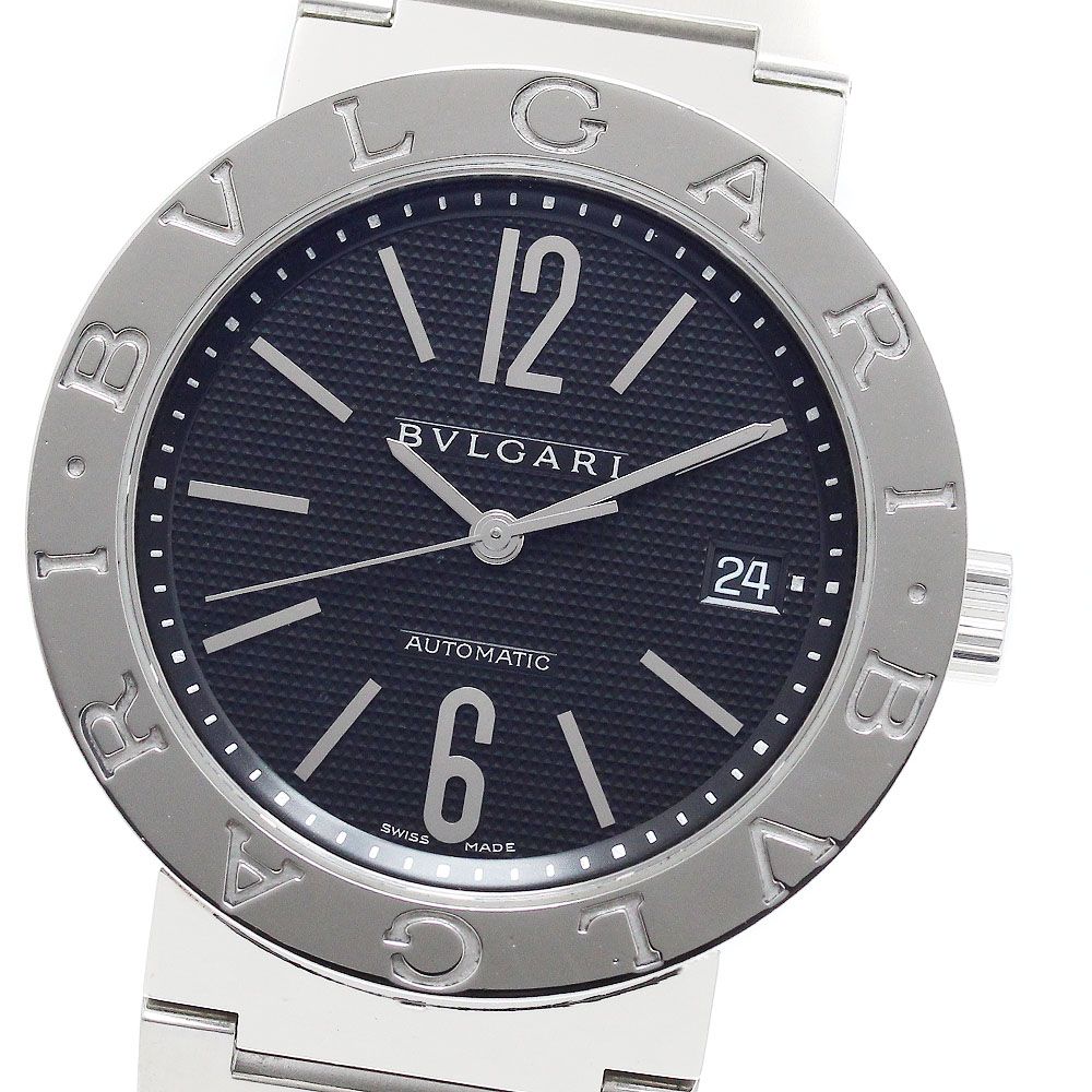 ブルガリ BVLGARI BB38SS ブルガリブルガリ デイト 自動巻き メンズ 良品 _956824