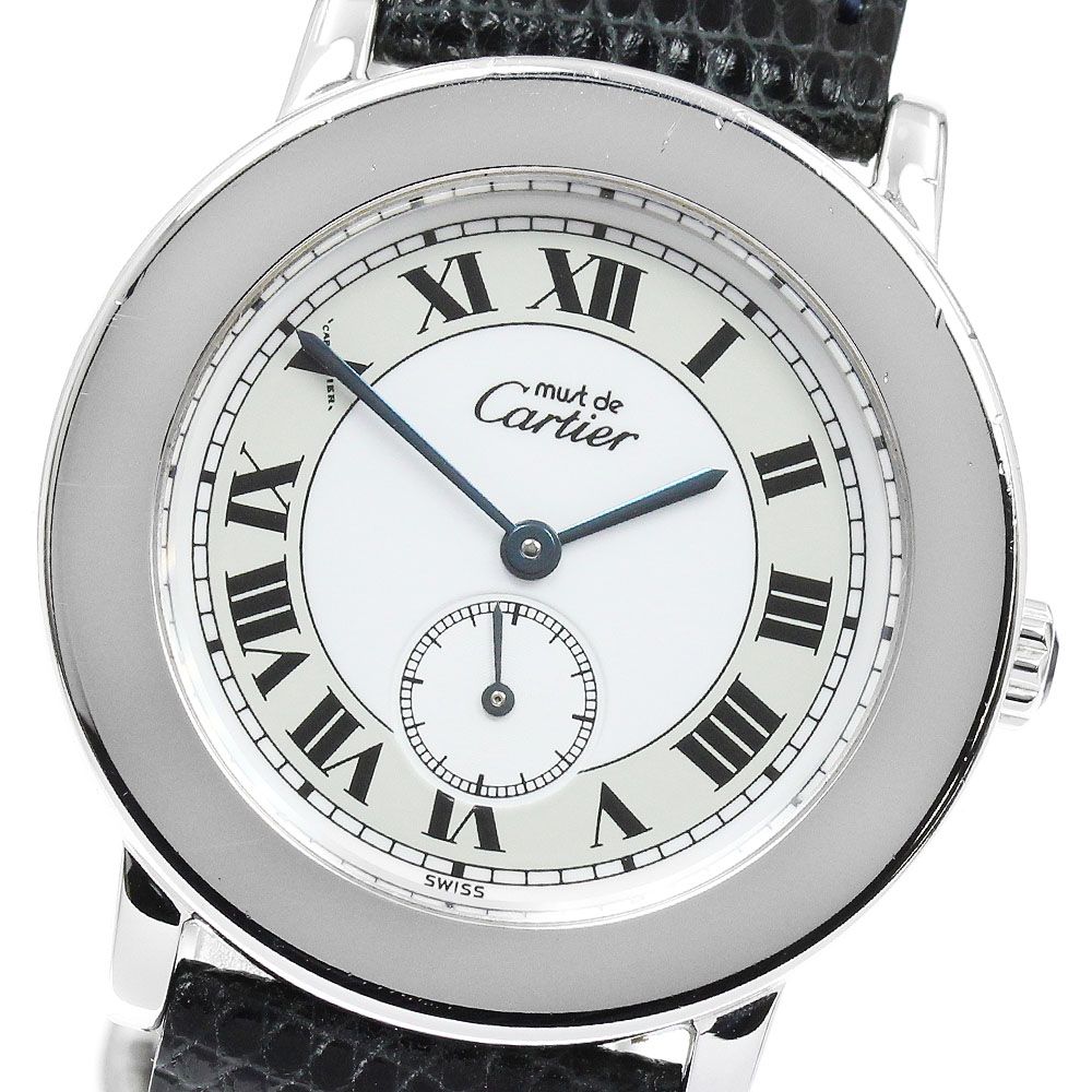 カルティエ CARTIER W1006718 マストⅡ ロンド SV925 スモールセコンド クォーツ レディース _967604