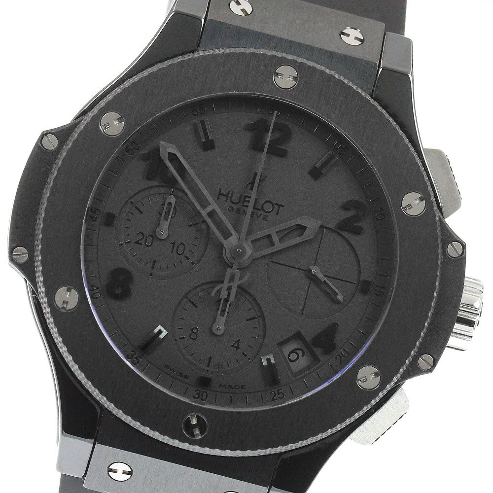 ウブロ HUBLOT 341.CX.134.RX ビッグバン オールブラック クロノグラフ 世界限定250本 自動巻き メンズ _967577