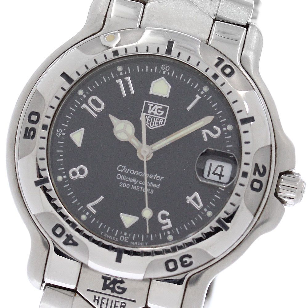 タグホイヤー TAG HEUER WH5114-T1 6000シリーズ デイト 自動巻き メンズ _958195