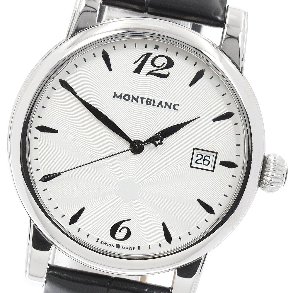 モンブラン MONTBLANC 7189 マイスターシュテック スターデイト クォーツ メンズ 良品 _963257 56,280円