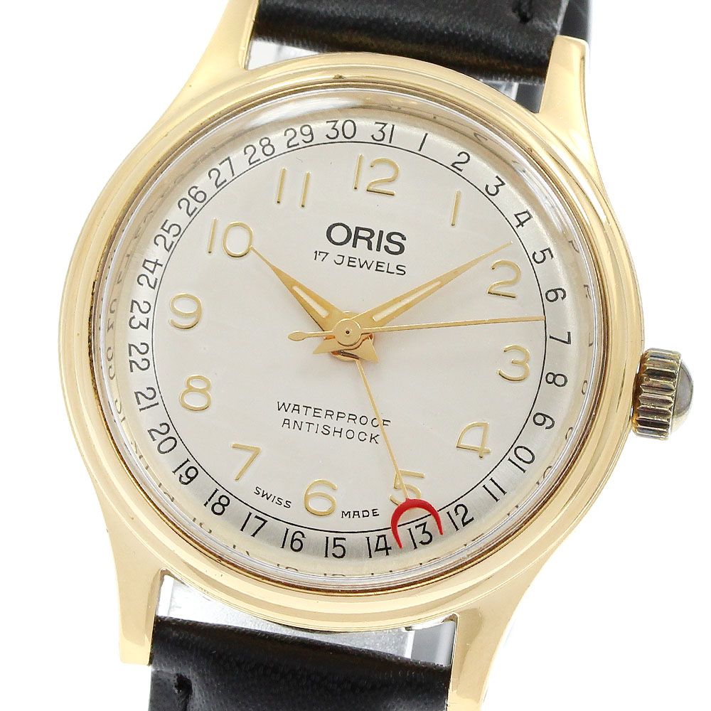 オリス ORIS 7285B ポインターデイト ヴィンテージ 手巻き ボーイズ