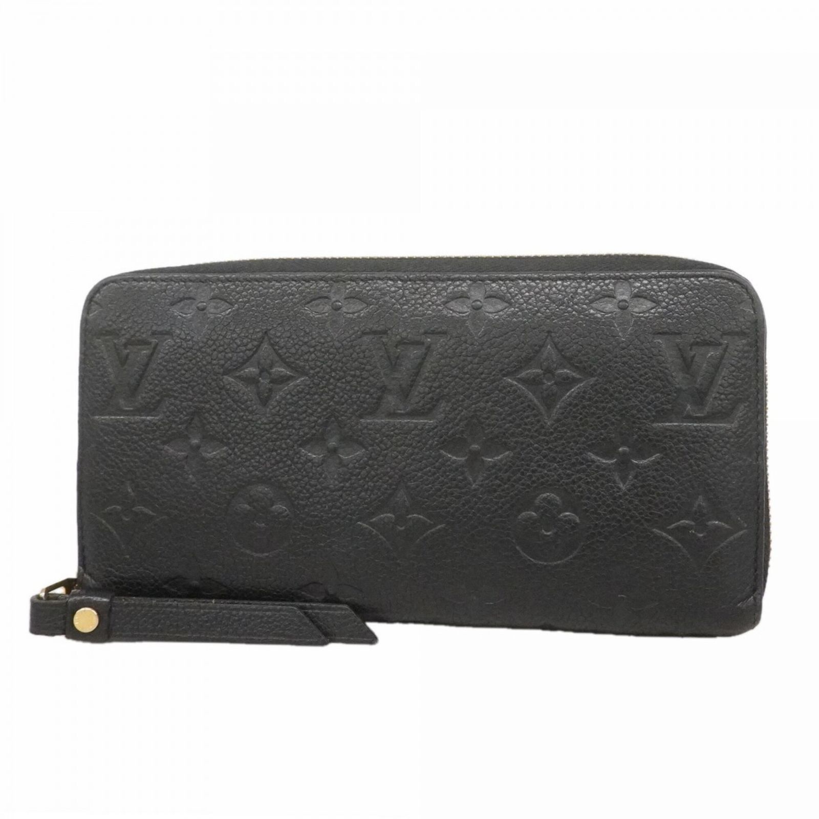 ルイ・ヴィトン(Louis Vuitton) ルイ・ヴィトン 長財布 モノグラム・アンプラント ジッピーウォレット M60571 ノワールレディース