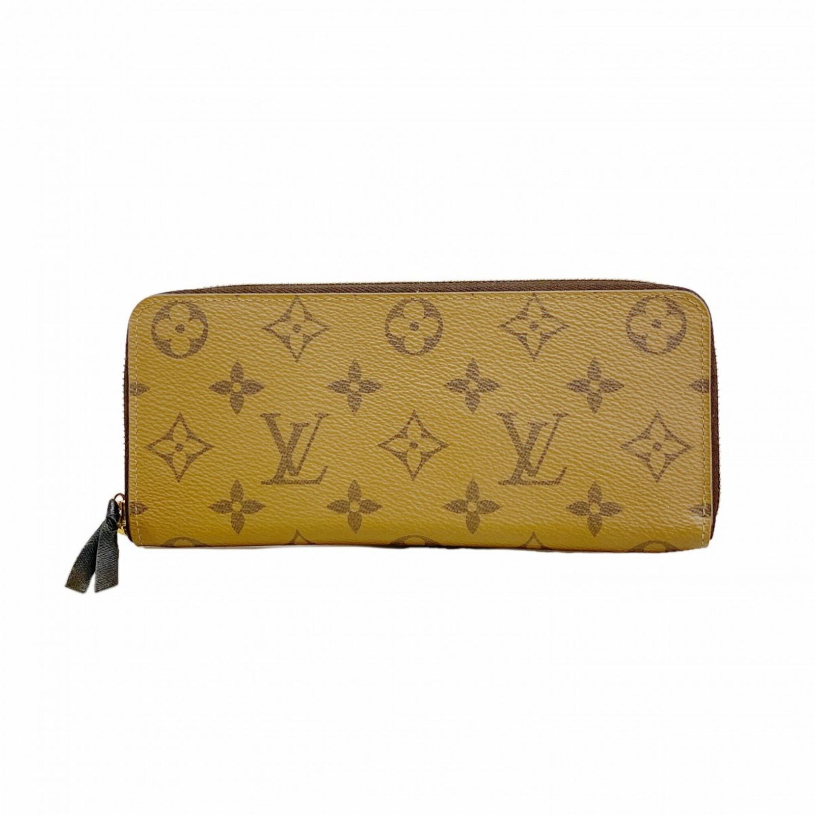 ルイ・ヴィトン(Louis Vuitton) ルイ・ヴィトン 長財布 モノグラム・リバース ポルトフォイユクレマンス M82336 ブラウンレディース