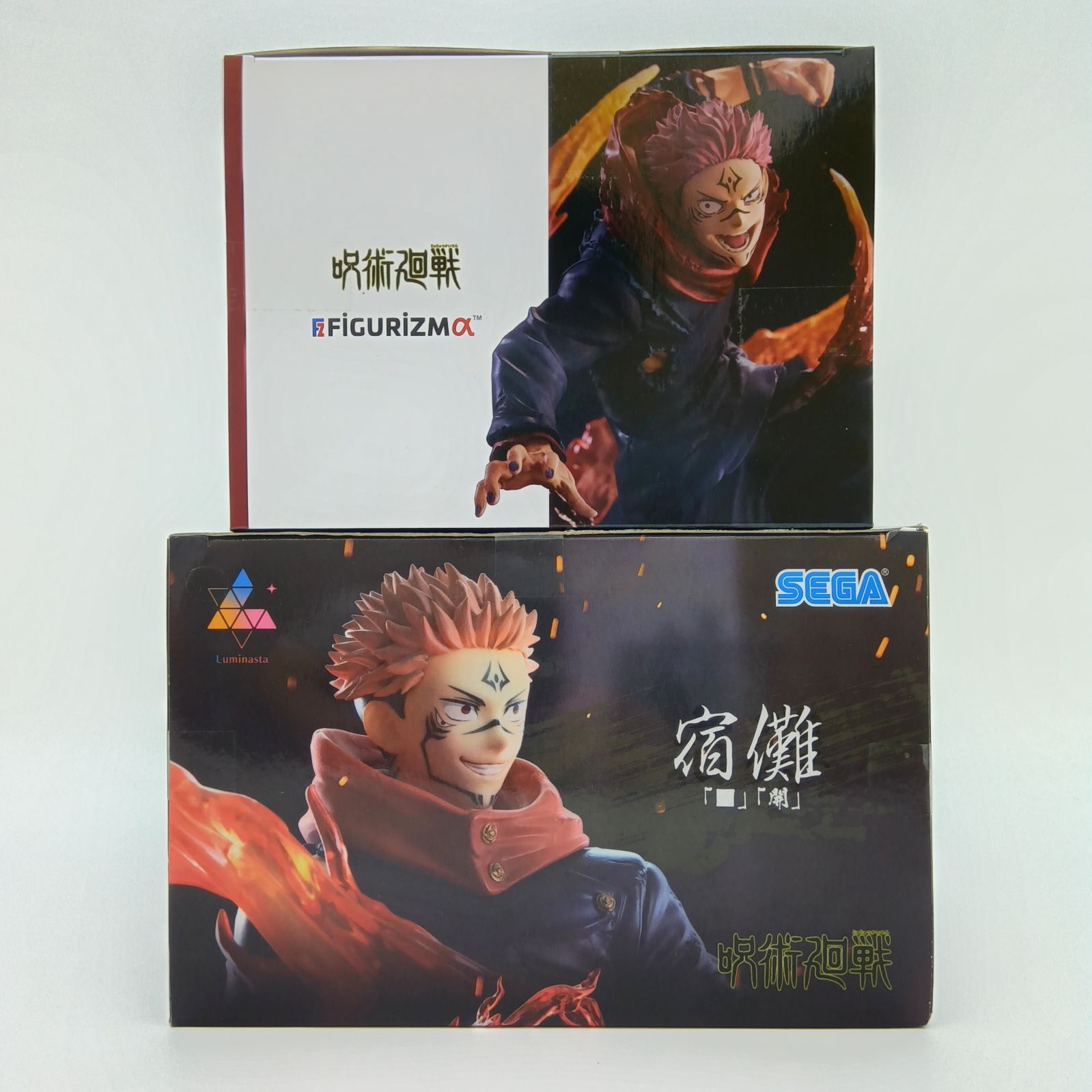 お*ん様 未開封　呪術廻戦　フィギュア　ルミナスタ　まとめ売り 未開封】呪術廻戦 両面宿儺 宿儺 フィギュア 2体セット まとめ売り