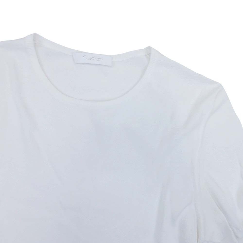 美品 CRUCIANI クルチアーニ サマーニット 半袖 カットソー トップス