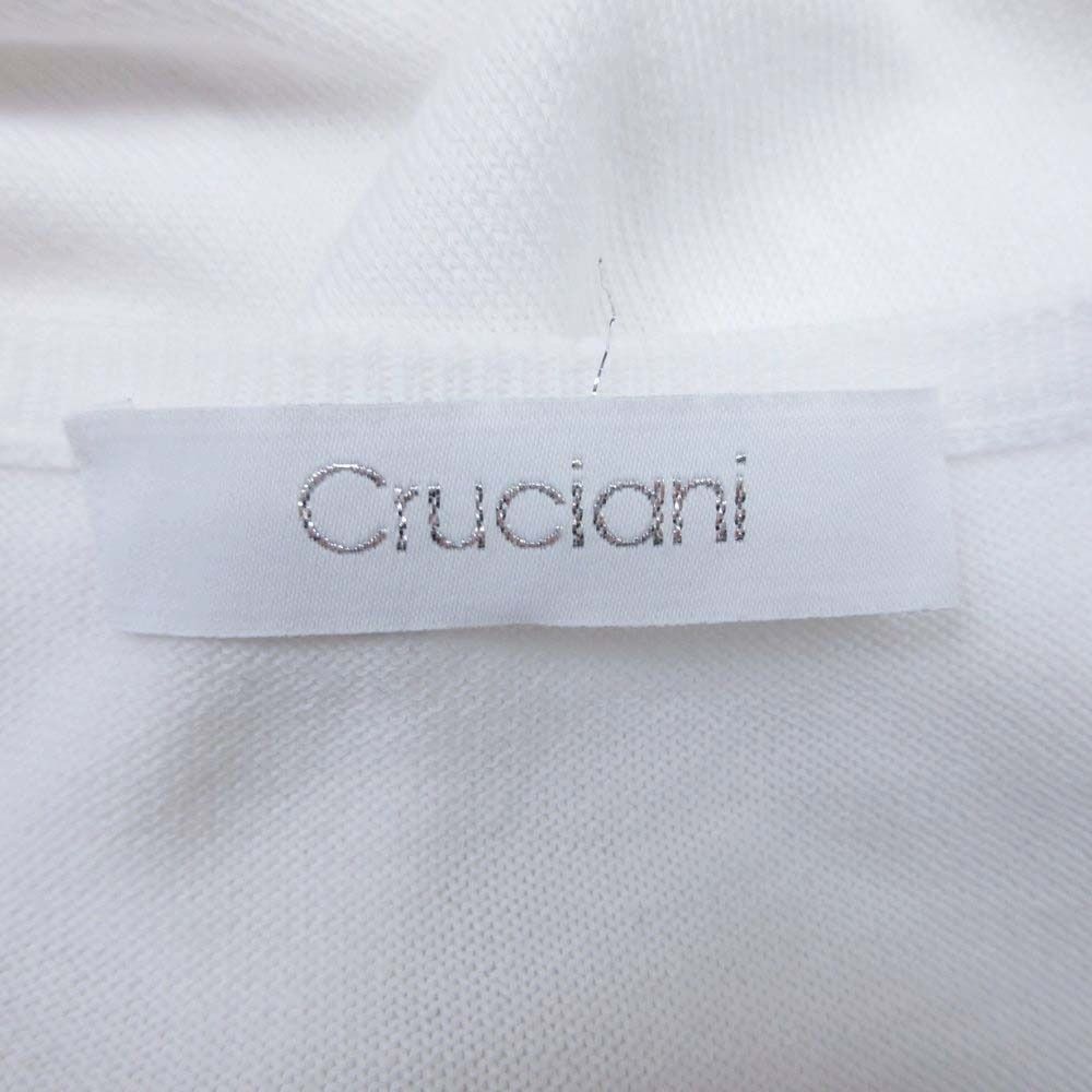 美品 CRUCIANI クルチアーニ サマーニット 半袖 カットソー トップス
