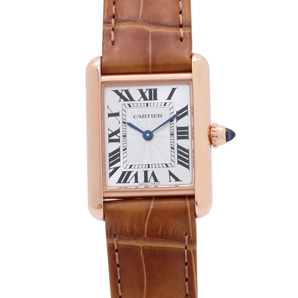 カルティエ タンク ルイ カルティエ SM WGTA0010 Cartier 腕時計 シルバー文字盤
