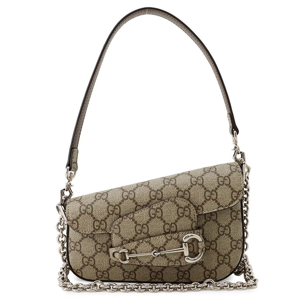 グッチ ショルダーバッグ GGスプリーム ホースビット 1955 774209 GUCCI ワンショルダーバッグ 2way