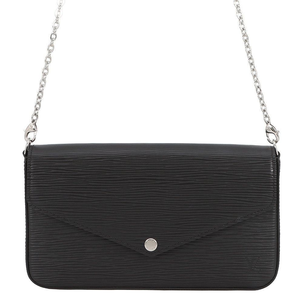 ルイヴィトン チェーンウォレット エピ ポシェット・フェリシー M62648 LOUIS VUITTON 財布 バッグ ブラック 黒