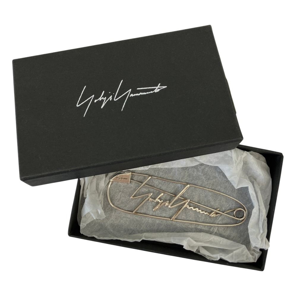 良品 Yohji Yamamoto ヨウジヤマモト セーフティピン ロゴシグネチャー