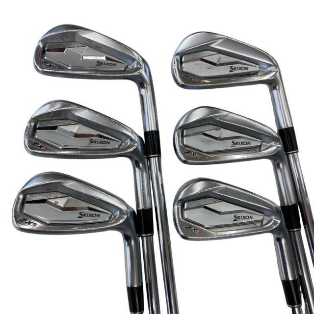 【中古】 ダンロップ SRIXON ZX5 6S アイアンセット IR NS PRO 950GH D.S.T (フレックスS) メンズ 男性用 右利き 右用 Cランク ゴルフクラブ