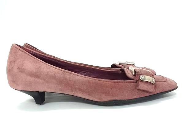PRADA プラダ スエードパンプス 美品 PRADA プラダ スエード ヒール パンプス 表記サイズ 36(約23.0cm
