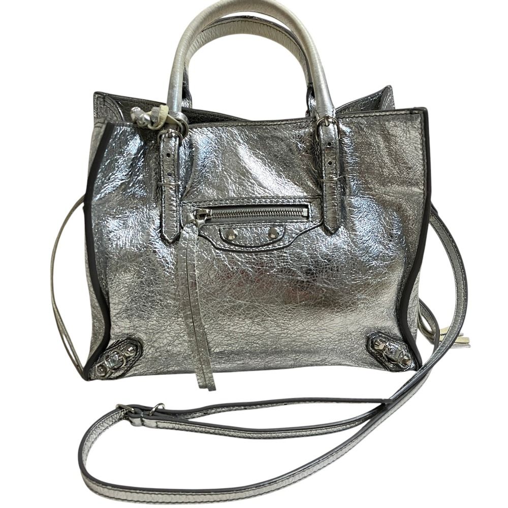 BALENCIAGA バレンシアガ ペーパー ミニ 2way トートバッグ 357333