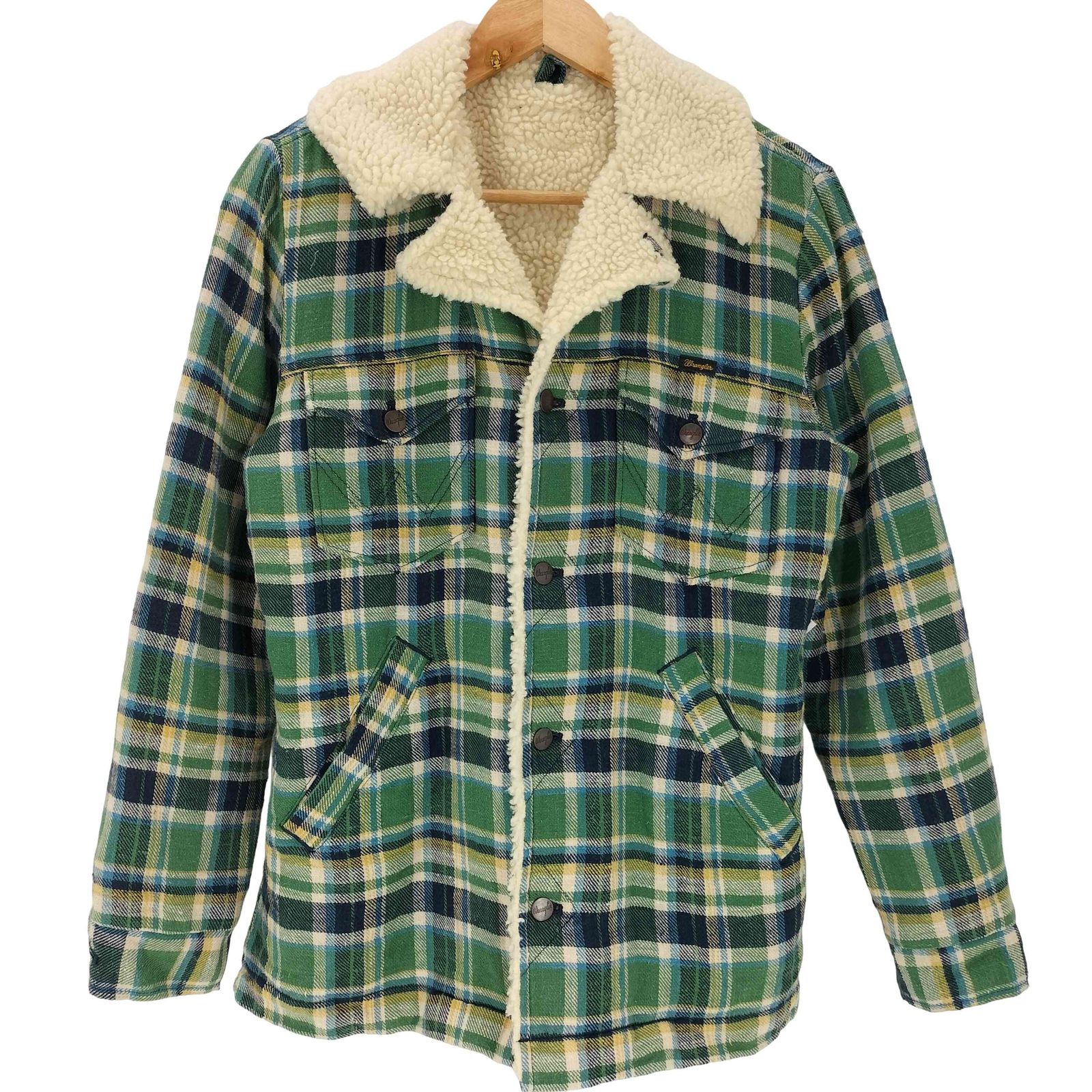 ラングラー Wrangler WRANGE COAT ボア ランチ ジャケット チェック