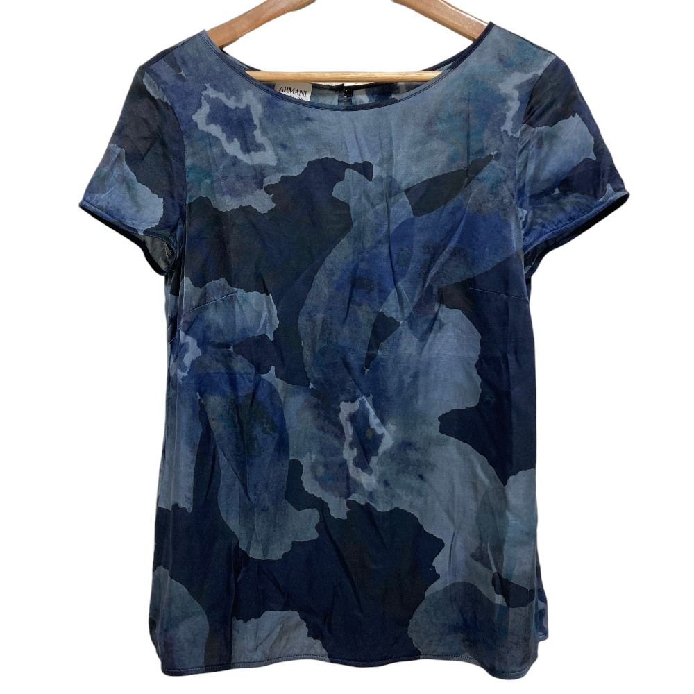 美品 ARMANI COLLEZIONI アルマーニコレッツォーニ 総柄 シルク