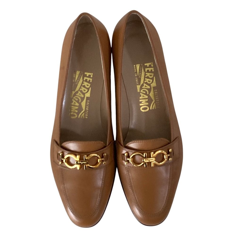 良品 Salvatore Ferragamo サルヴァトーレフェラガモ ガンチーニ金具