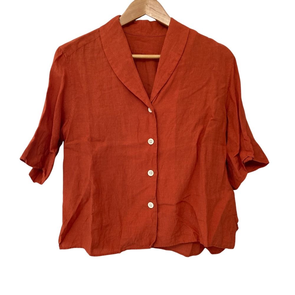 美品 MARGARET HOWELL マーガレットハウエル SOFT LINEN リネン