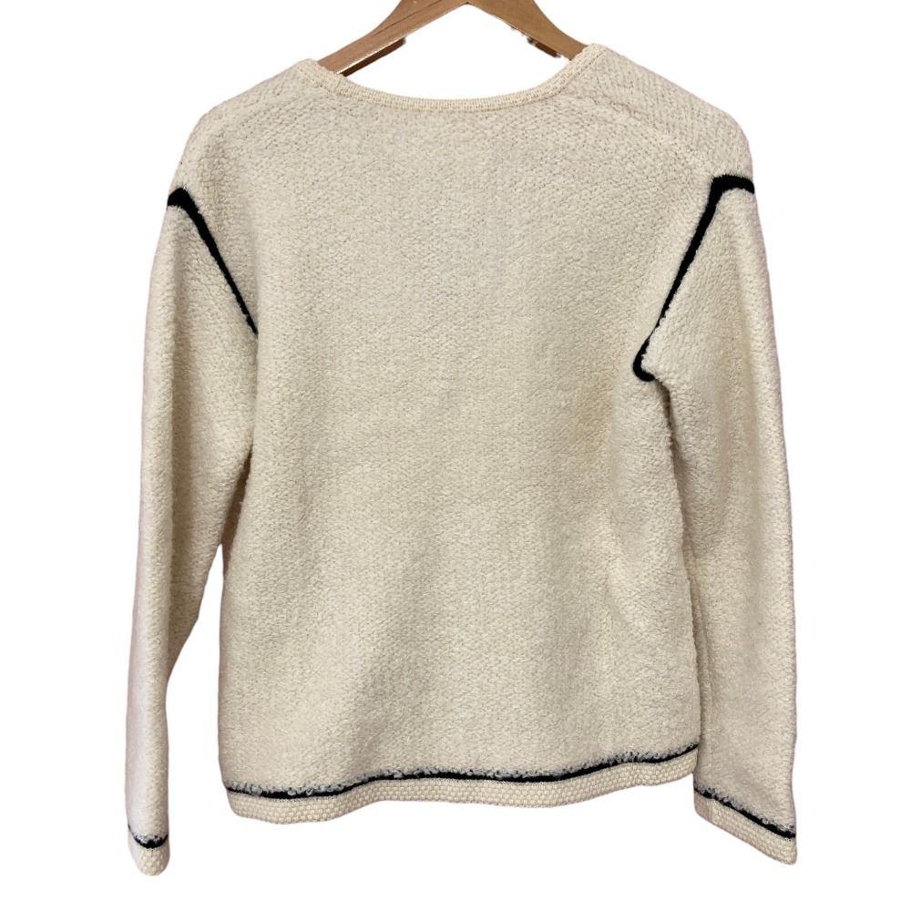 美品 23AW MACPHEE マカフィー トゥモローランド ムートン Vネック