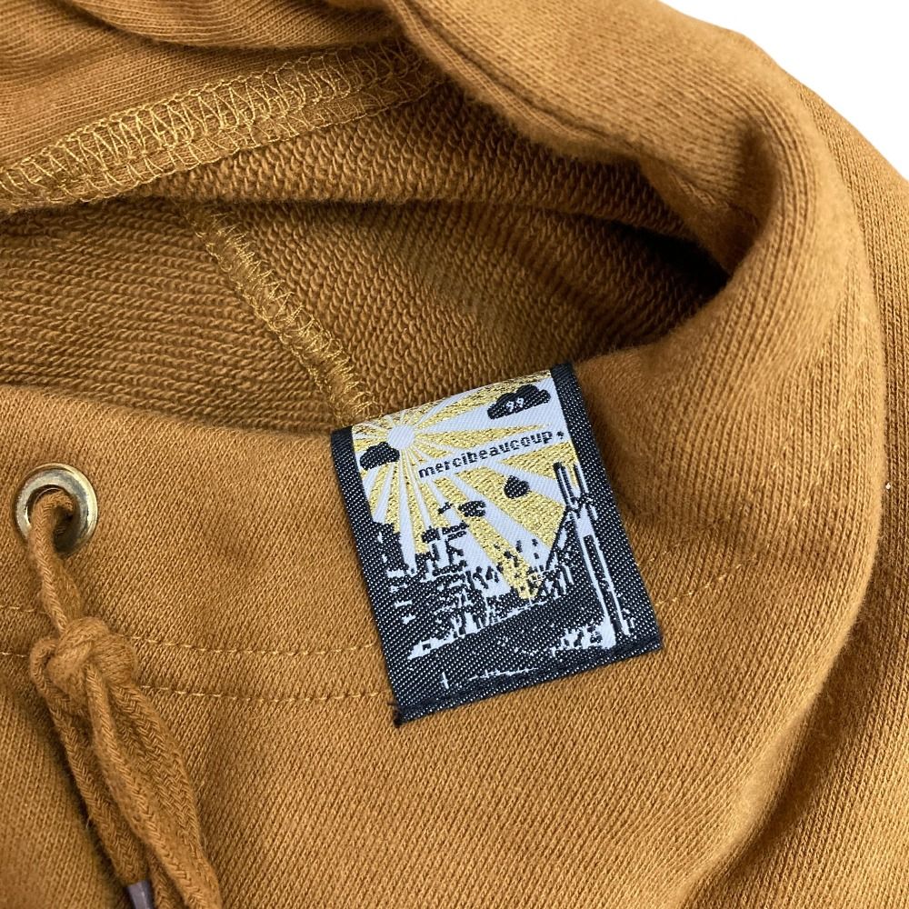 美品 mercibeaucoup メルシーボークー スウェット フーディー ロング