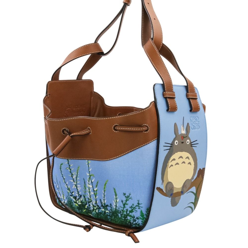 新品同様 LOEWE ロエベ×スタジオジブリ ハンモック ドローストリング