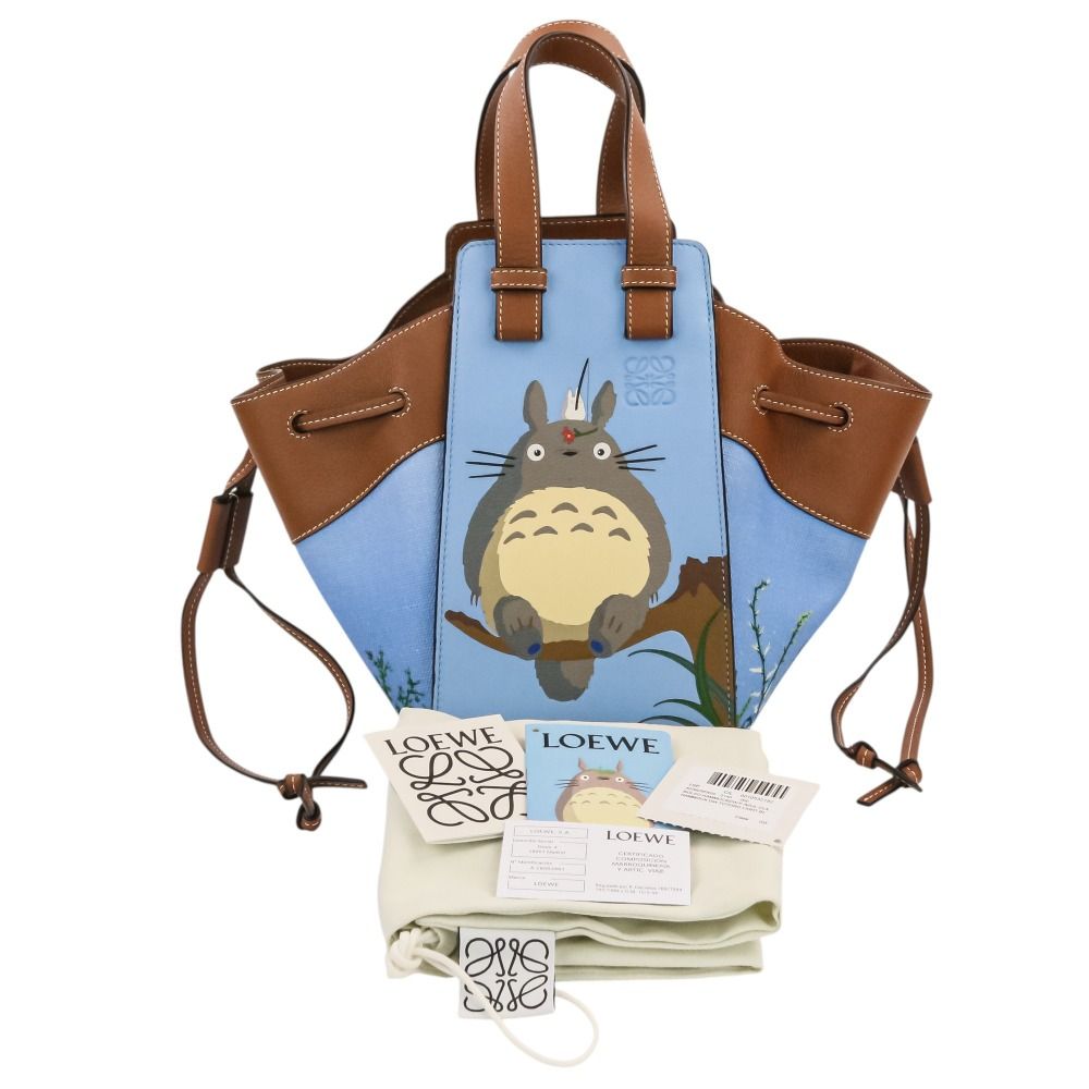 LOEWE ロエベ × スタジオジブリ　ショップ袋 新品同様 LOEWE ロエベ×スタジオジブリ ハンモック ドローストリング
