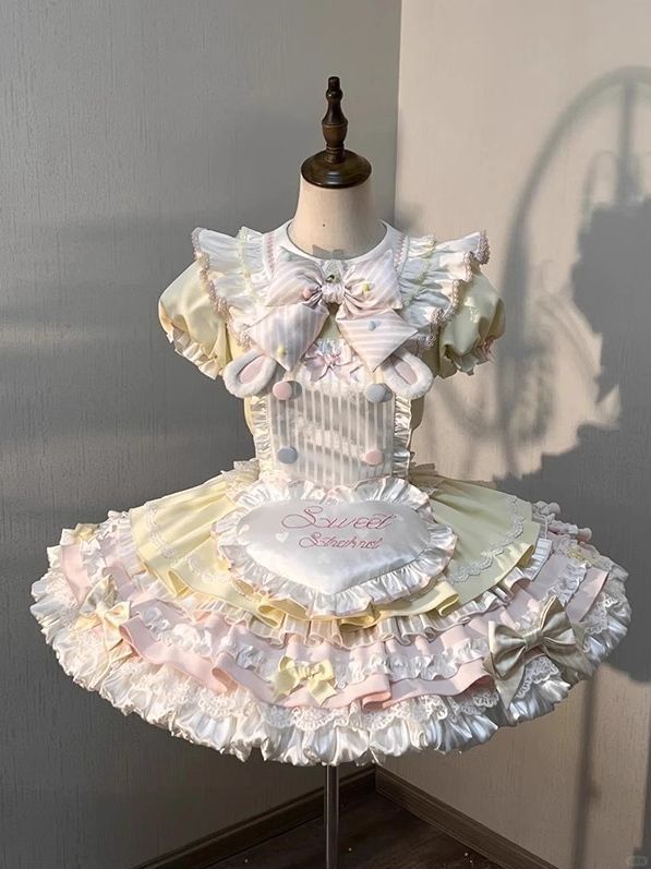 ロリータ ワンピース 洋服 洋装 Lolita 可愛い 甘ロリ 萌え萌え お茶会 イベント 撮影会向け