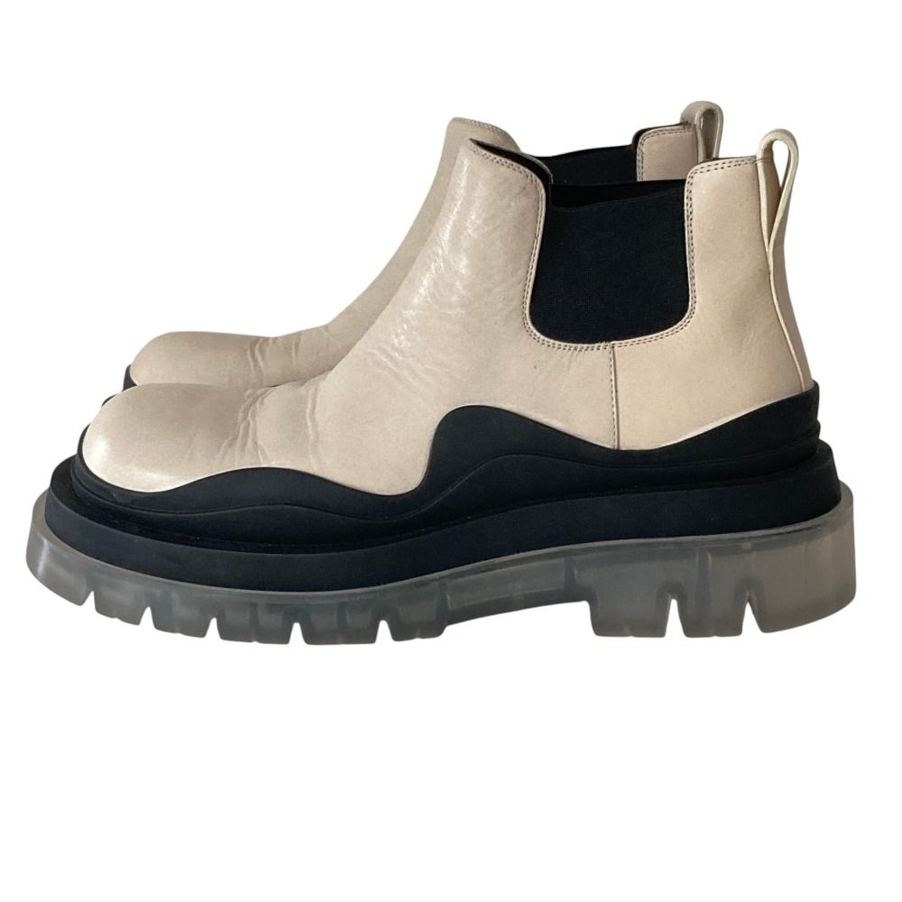 美品 Bottega Veneta ボッテガヴェネタ TIRE タイヤ レザー サイドゴア