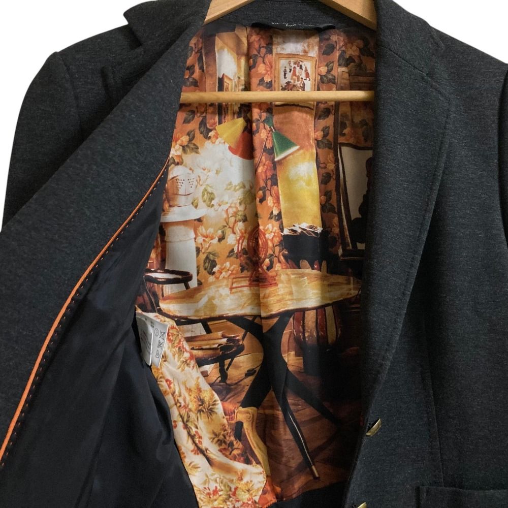 美品 Paul Smith BLACK LABEL ポールスミス ブラックレーベル メタル