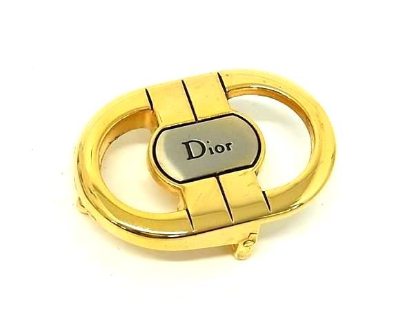 DIOR ディオール CDバックル ベルト ゴールド金具 レザー ヴィンテージ ChristianDior ディオール ヴィンテージ バックルのみ ベルトバックル