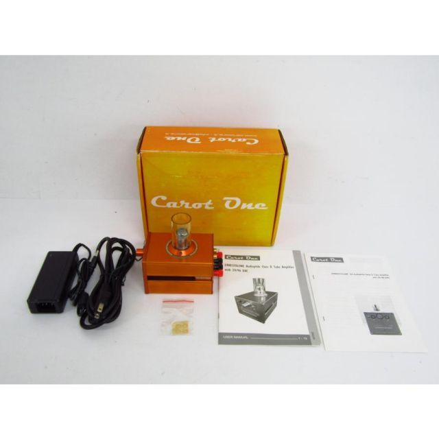 Carot One キャロットワン ERNESTOLONE 真空管ハイブリッドアンプ 24/96DAC オーディオ機器 ◆KD4460