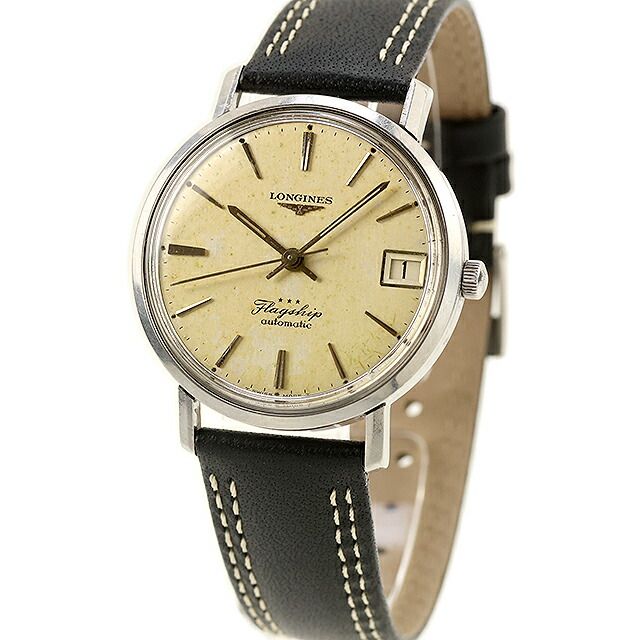 ロンジン LONGINES 腕時計 メンズ Cal.343 フラッグシップ 偏心ローター Cal.343 1960年代 メダリオン ヴィンテージ