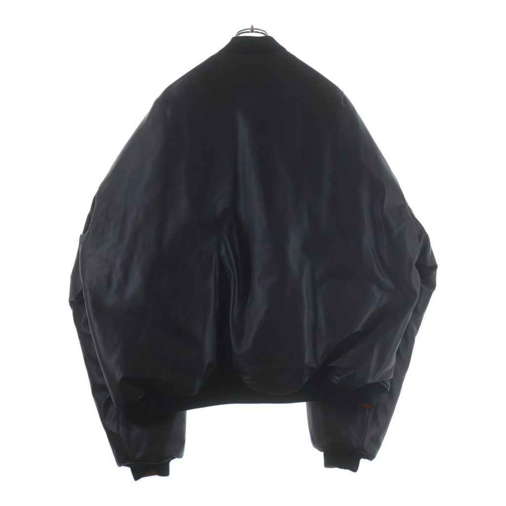 VETEMENTS (ヴェトモン) Leather Bomber Jacket レザーボンバー